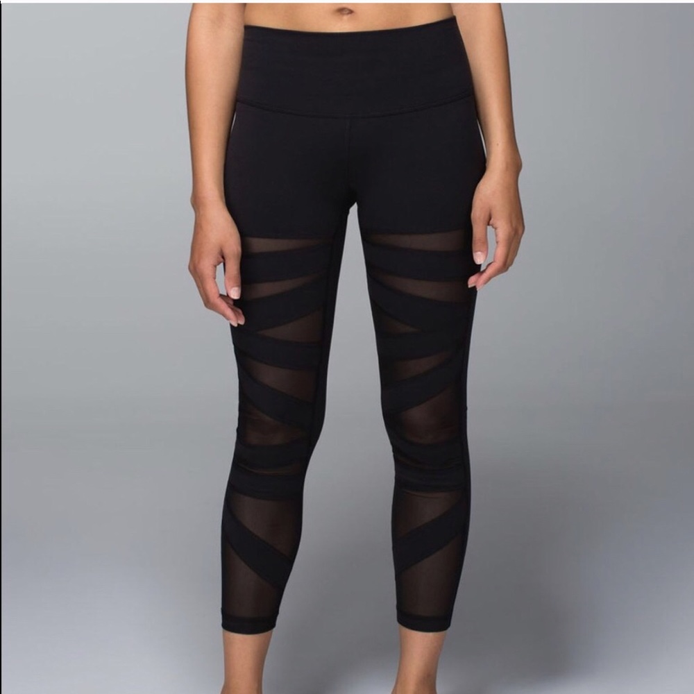 🍋 lululemon high times tech mesh pant 🍋